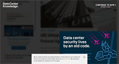 Desktop Screenshot of datacenterknowledge.com