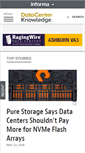 Mobile Screenshot of datacenterknowledge.com