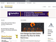 Tablet Screenshot of datacenterknowledge.com